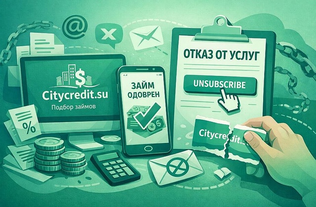 City Credit (Citycredit.su): Как отписаться от платных услуг
