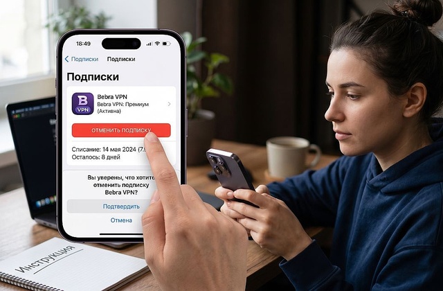 Как отменить подписку Bebra VPN: пошаговая инструкция