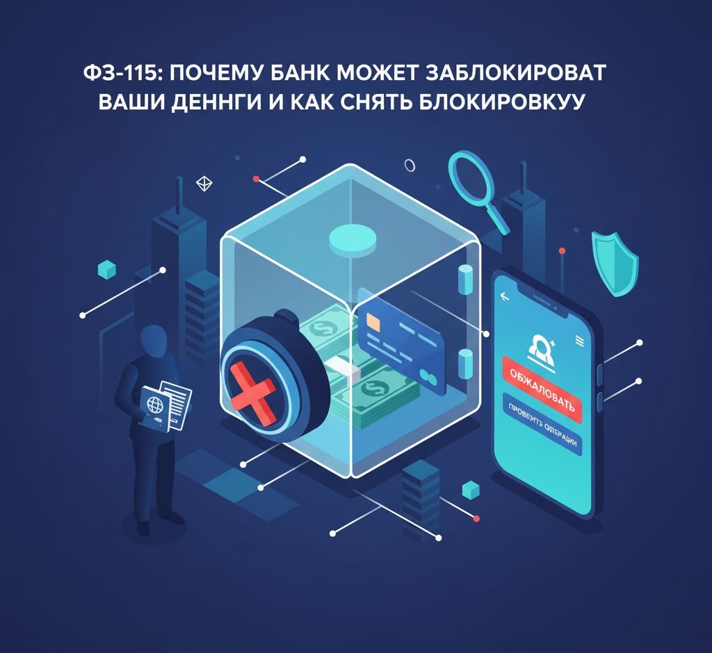блокировка карты по 115 фз что это